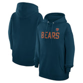 Chicago Bears G-III 4Her by Carl Banks Women's Dot Print Pullover Hoodie | NFL Outlet