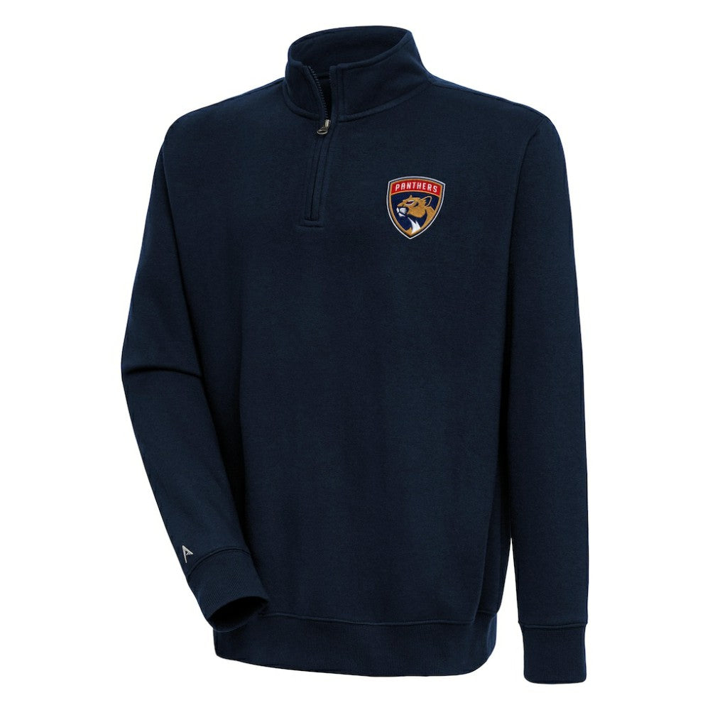 Florida Panthers Antigua Victory Quarter-Zip Pullover Top - NHL Pullover