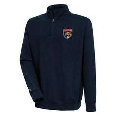 Florida Panthers Antigua Victory Quarter-Zip Pullover Top - NHL Pullover