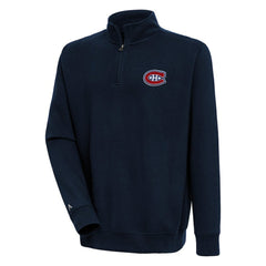 Montreal Canadiens Antigua Victory Quarter-Zip Pullover Top - NHL Pullover