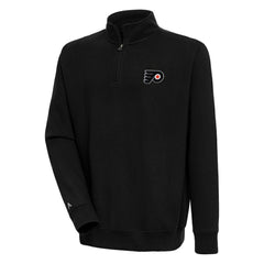 Philadelphia Flyers Antigua Victory Quarter-Zip Pullover Top - NHL Pullover