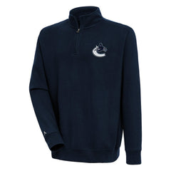 Vancouver Canucks Antigua Victory Quarter-Zip Pullover Top - NHL Pullover