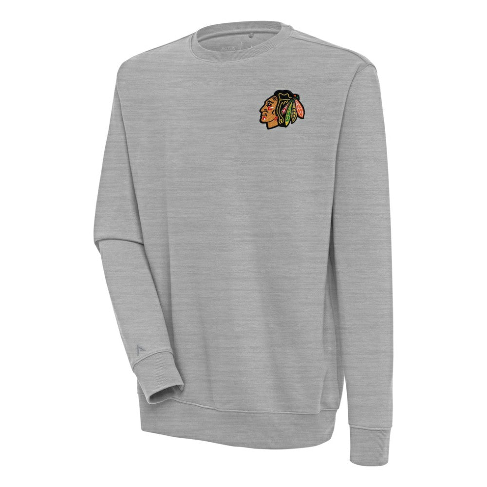 Chicago Blackhawks Antigua Victory Pullover Sweatshirt - NHL Sweatshirts