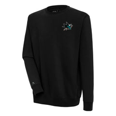 San Jose Sharks Antigua Victory Pullover Sweatshirt - NHL Sweatshirts