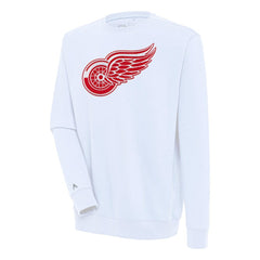 Detroit Red Wings Antigua Victory Pullover Sweatshirt - NHL Sweatshirts