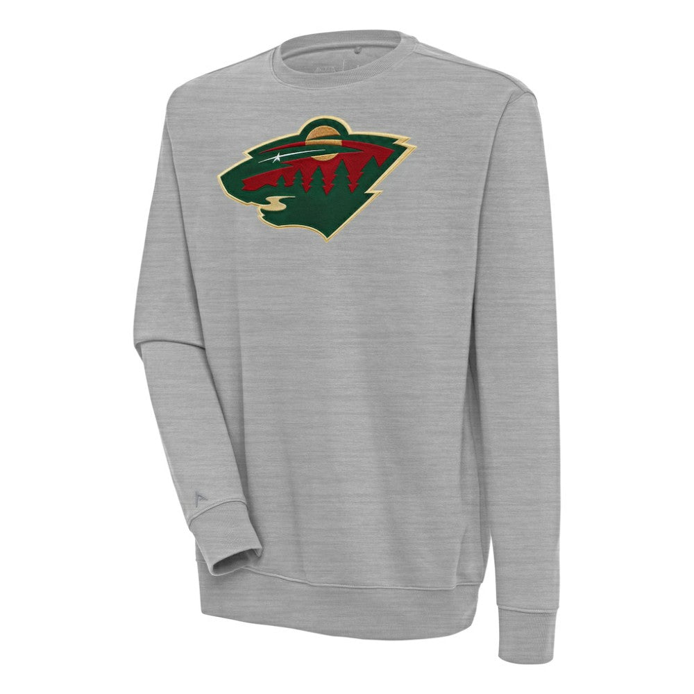 Minnesota Wild Antigua Victory Pullover Sweatshirt - NHL Sweatshirts