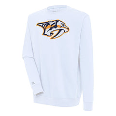 Nashville Predators Antigua Victory Pullover Sweatshirt - NHL Sweatshirts