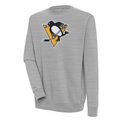 Pittsburgh Penguins Antigua Victory Pullover Sweatshirt - NHL Sweatshirts