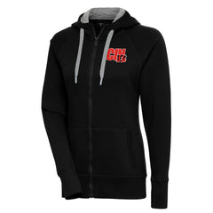 Cincinnati Bengals Antigua Women's Victory Full-Zip Hoodie | NFL New
