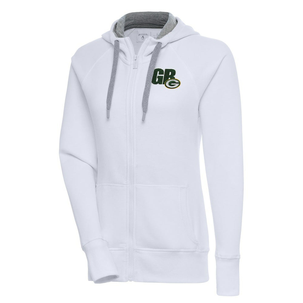 Green Bay Packers Antigua Women's Victory Full-Zip Hoodie | NFL Hot