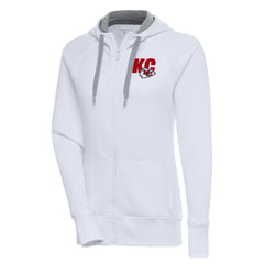 Kansas City Chiefs Antigua Women's Victory Full-Zip Hoodie | NFL On sale