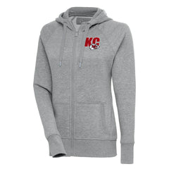 Kansas City Chiefs Antigua Women's Victory Full-Zip Hoodie | NFL Discount