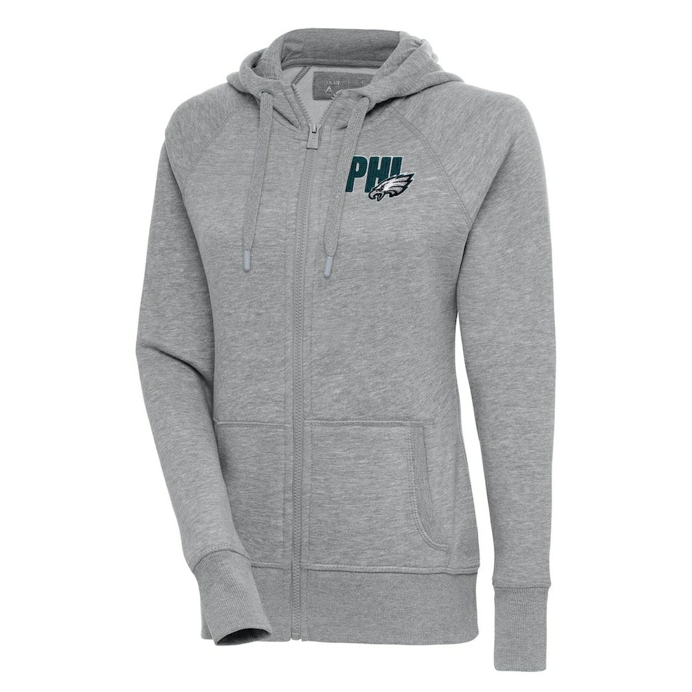 Philadelphia Eagles Antigua Women's Victory Full-Zip Hoodie | NFL Hot