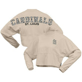 St. Louis Cardinals Fanatics Women's Long Sleeve Cropped Jersey T-Shirt - MLB Jerseys