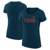 Detroit Tigers G-III 4Her by Carl Banks Women's Super-Slim Fit Lightweight Dot Print T-Shirt - MLB T-shirts