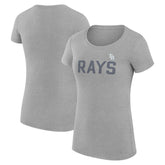 Tampa Bay Rays G-III 4Her by Carl Banks Women's Super-Slim Fit Lightweight Dot Print T-Shirt - MLB T-shirts