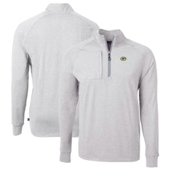 Green Bay Packers Cutter & Buck Big & Tall Adapt Eco Knit Quarter-Zip Pullover Top | NFL Sale