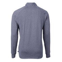 Minnesota Vikings Cutter & Buck Big & Tall Adapt Eco Knit Quarter-Zip Pullover Top | NFL Discount