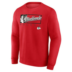 Chicago Blackhawks Fanatics Focus Fleece Pullover Sweatshirt - NHL Sweatshirts