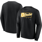 Boston Bruins Fanatics Focus Fleece Pullover Sweatshirt - NHL Sweatshirts