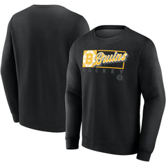 Boston Bruins Fanatics Focus Fleece Pullover Sweatshirt - NHL Sweatshirts