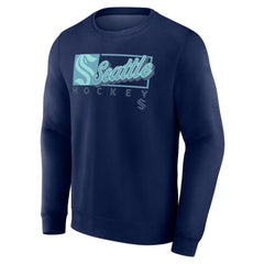 Seattle Kraken Fanatics Focus Fleece Pullover Sweatshirt - NHL Sweatshirts