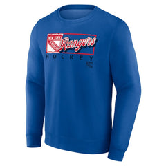New York Rangers Fanatics Focus Fleece Pullover Sweatshirt - NHL Sweatshirts