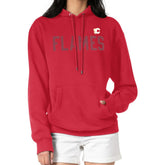 Calgary Flames G-III 4Her by Carl Banks Women's Dot Print Pullover Hoodie - NHL Hoodies