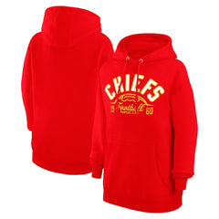 Kansas City Chiefs Starter Unisex Half Ball Team Fleece Pullover Hoodie | NFL Outlet