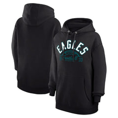 Philadelphia Eagles Starter Unisex Half Ball Team Fleece Pullover Hoodie | NFL Discount