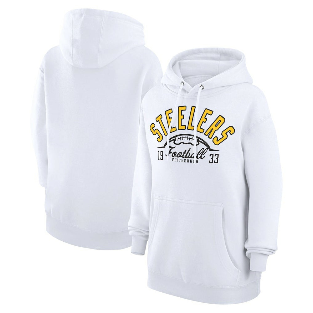 Pittsburgh Steelers Starter Unisex Half Ball Team Fleece Pullover Hoodie | NFL On sale