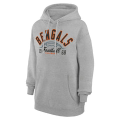 Cincinnati Bengals Starter Unisex Half Ball Team Fleece Pullover Hoodie | NFL Discount