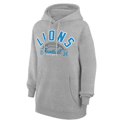 Detroit Lions Starter Unisex Half Ball Team Fleece Pullover Hoodie | NFL Online