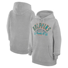 Miami Dolphins Starter Unisex Half Ball Team Fleece Pullover Hoodie | NFL Outlet