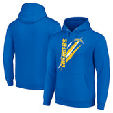 Los Angeles Chargers Starter Unisex Color Scratch Fleece Pullover Hoodie | NFL US