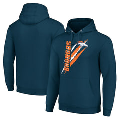 Denver Broncos Starter Unisex Color Scratch Fleece Pullover Hoodie | NFL Outlet