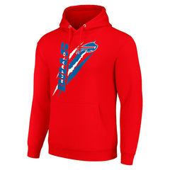 Buffalo Bills Starter Unisex Color Scratch Fleece Pullover Hoodie | NFL US
