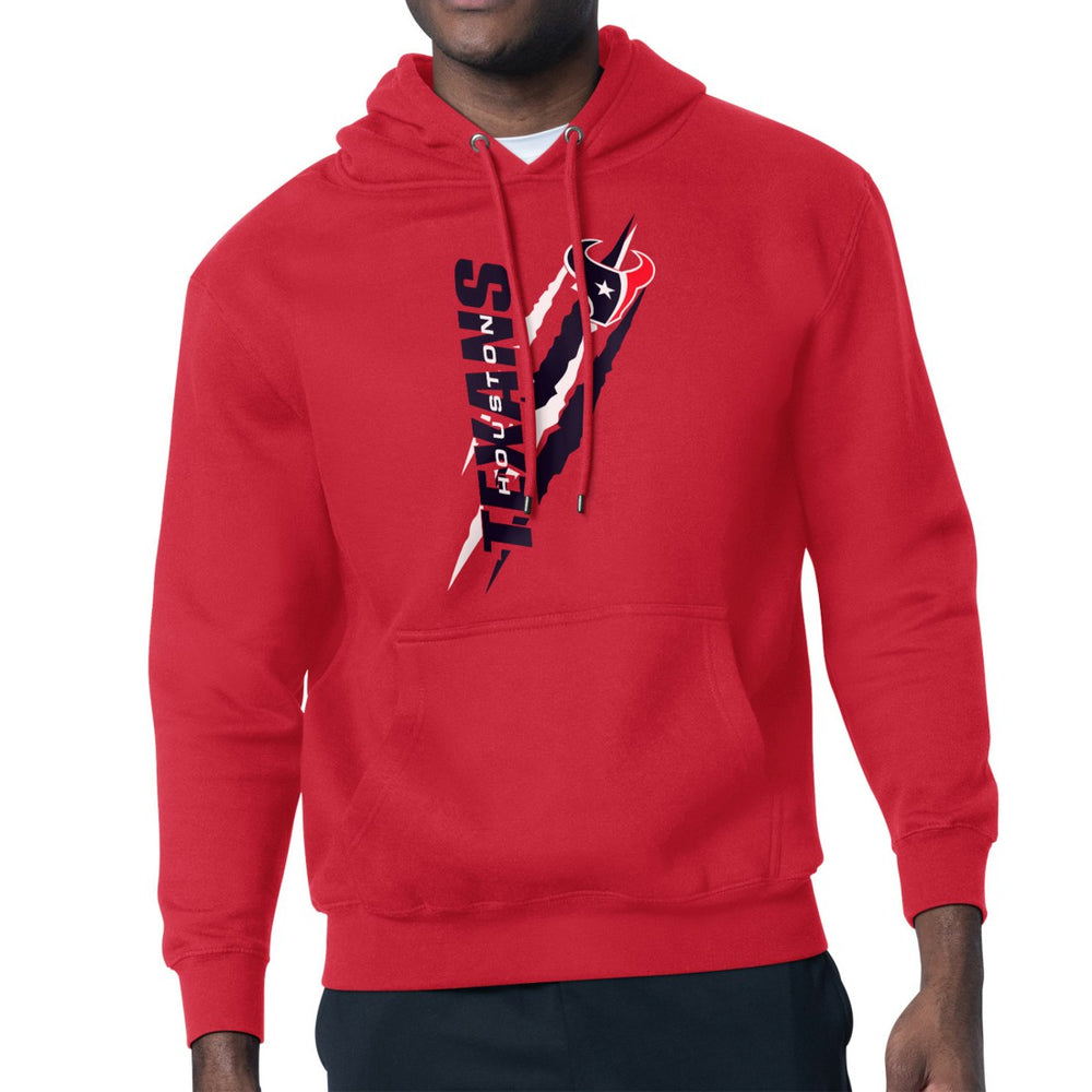 Houston Texans Starter Unisex Color Scratch Fleece Pullover Hoodie | NFL Hot