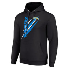 Los Angeles Chargers Starter Unisex Color Scratch Fleece Pullover Hoodie | NFL Hot