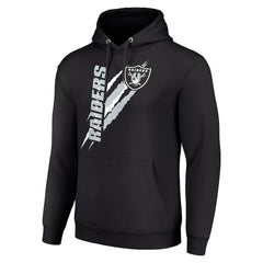 Las Vegas Raiders Starter Unisex Color Scratch Fleece Pullover Hoodie | NFL Hot