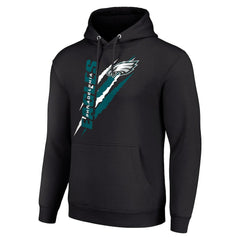 Philadelphia Eagles Starter Unisex Color Scratch Fleece Pullover Hoodie | NFL Near me