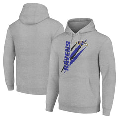 Baltimore Ravens Starter Unisex Color Scratch Fleece Pullover Hoodie | NFL US