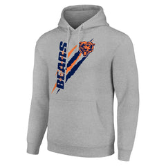 Chicago Bears Starter Unisex Color Scratch Fleece Pullover Hoodie | NFL Online