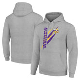 Minnesota Vikings Starter Unisex Color Scratch Fleece Pullover Hoodie | NFL Hot