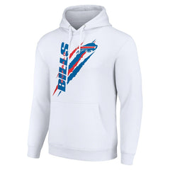 Buffalo Bills Starter Unisex Color Scratch Fleece Pullover Hoodie | NFL Sale