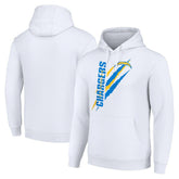 Los Angeles Chargers Starter Unisex Color Scratch Fleece Pullover Hoodie | NFL US