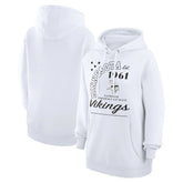 Minnesota Vikings Starter Unisex Arch Team Fleece Pullover Hoodie | NFL Hot