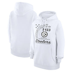 Pittsburgh Steelers Starter Unisex Arch Team Fleece Pullover Hoodie | NFL Discount