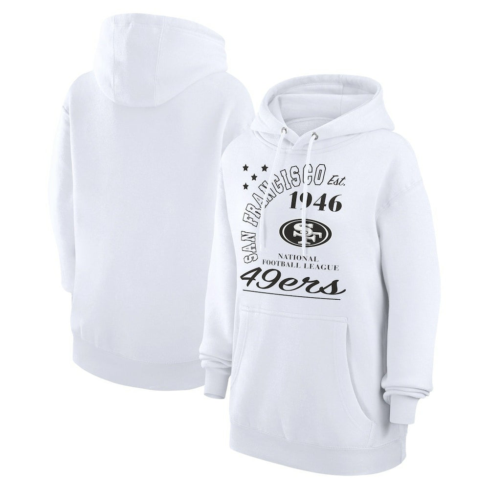 San Francisco 49ers Starter Unisex Arch Team Fleece Pullover Hoodie | NFL Sale
