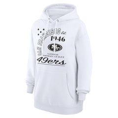 San Francisco 49ers Starter Unisex Arch Team Fleece Pullover Hoodie | NFL Sale
